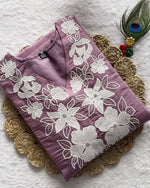 image, New Function Wear Light Wine Color Roman Silk Embroidery n Sequence Work Designer Straight Kurta With Trouser n Dupatta Set