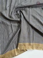 image, Charming Party Wear Malbhari Silk Printed Work With Golden Broad Border Fancy Designer Saree For Women