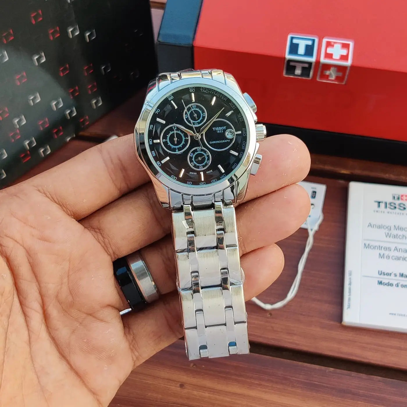 Tissot 1853 Silver & Black