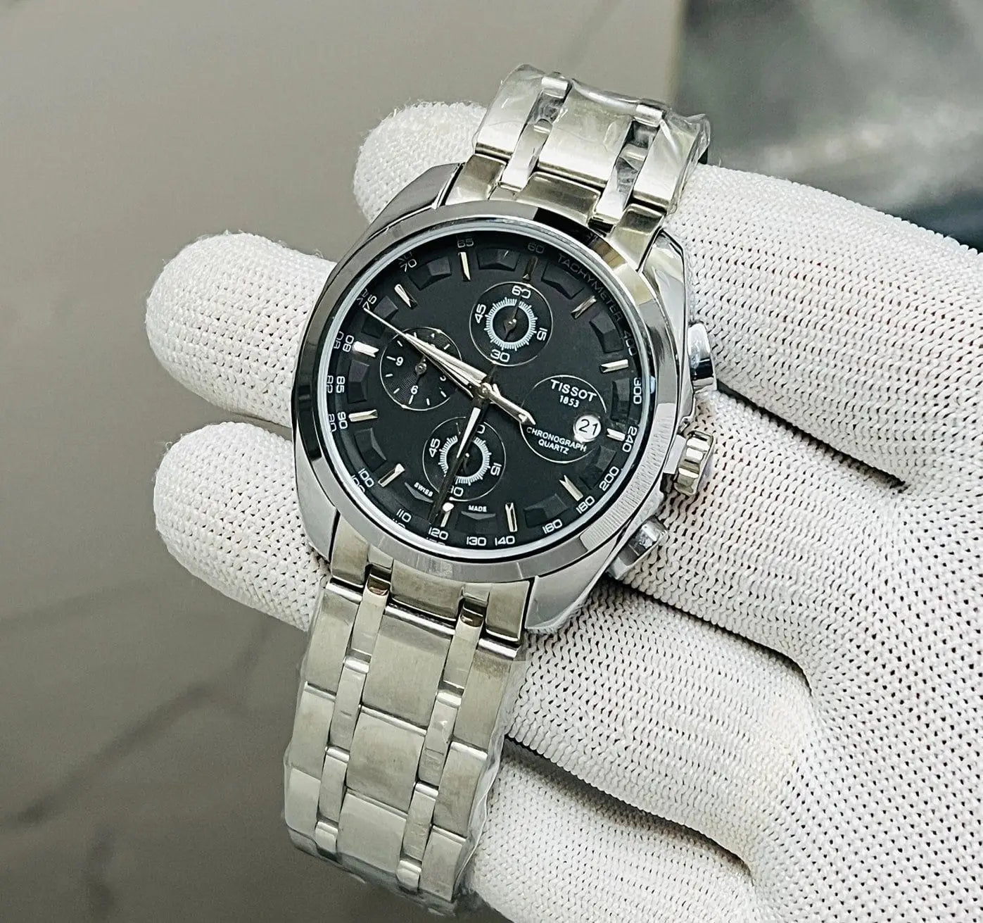Tissot 1853 Silver & Black
