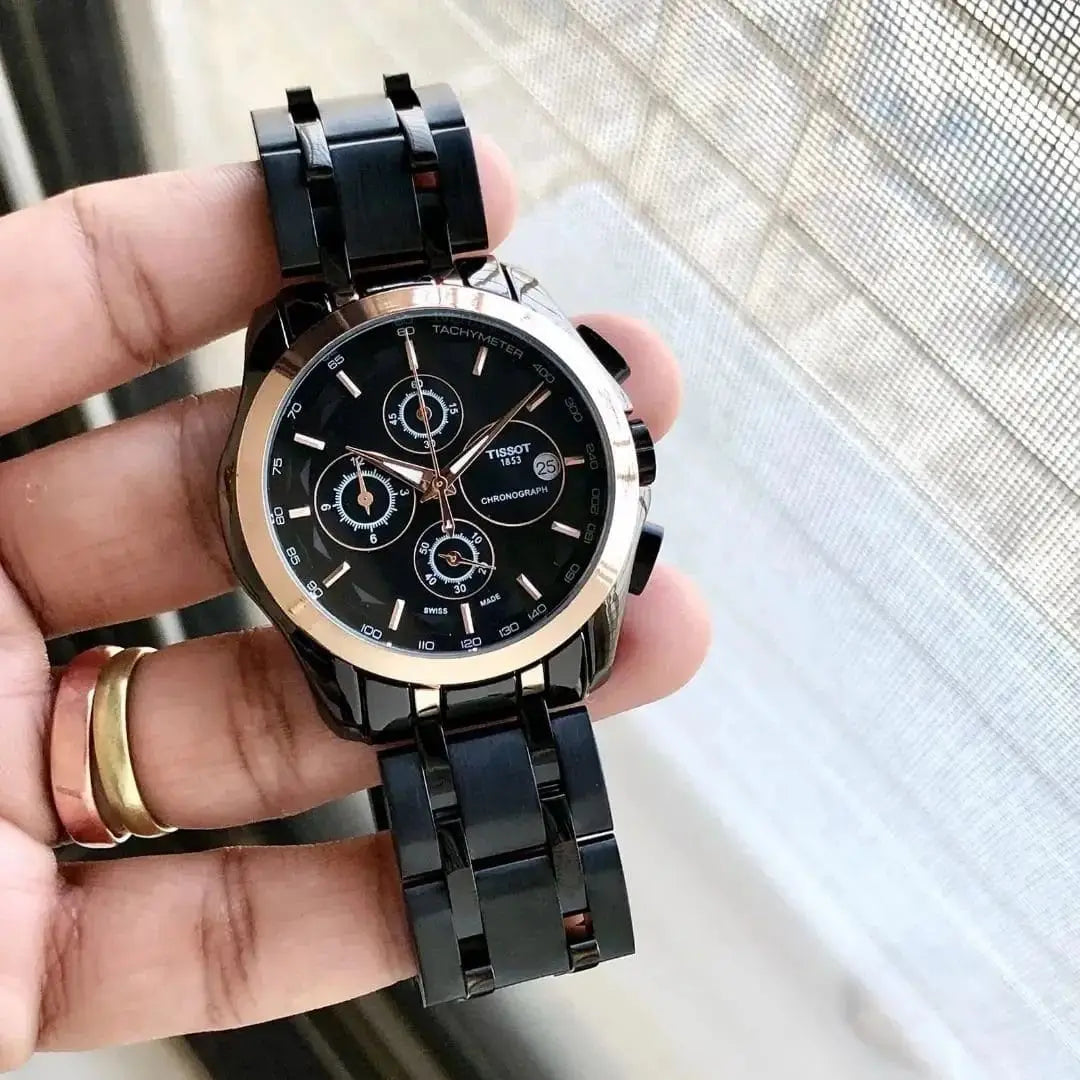 Tissot 1853 Black & Gold