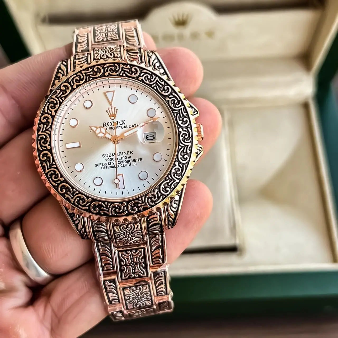 Rolex Submariner Handcrafted (White Dial)