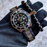 image, Rolex Submariner Watch Creates a gothic look and feel to this dynamic.
