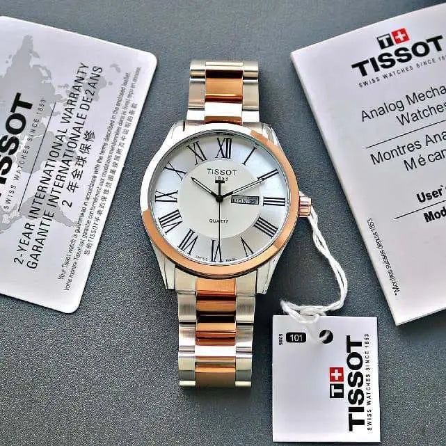 Tissot Carson White Dial, an all-timer watch that will suit any time or place and its classic style allows it to never go out of date.