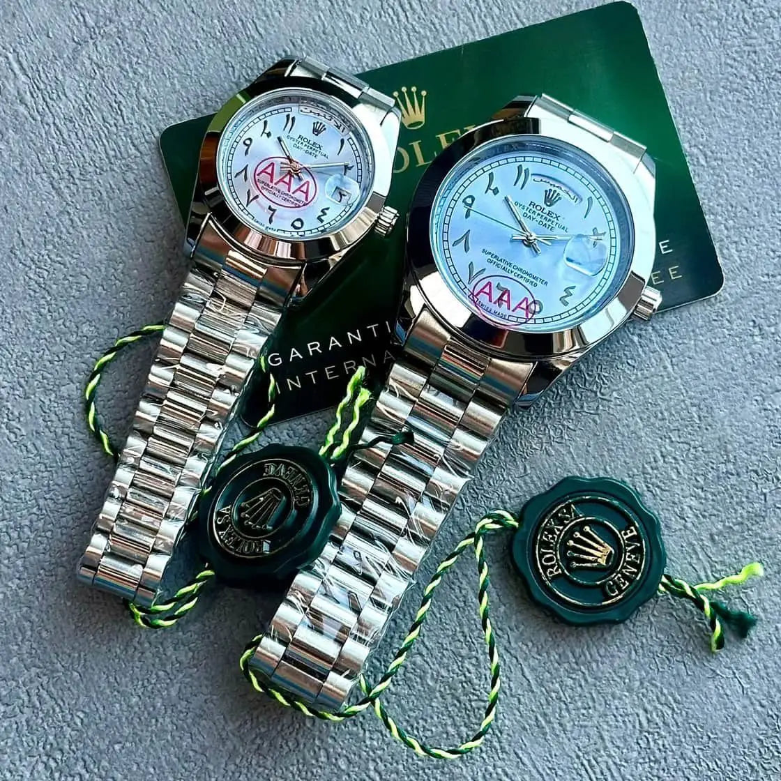Rolex Arebic Dial For Couples
