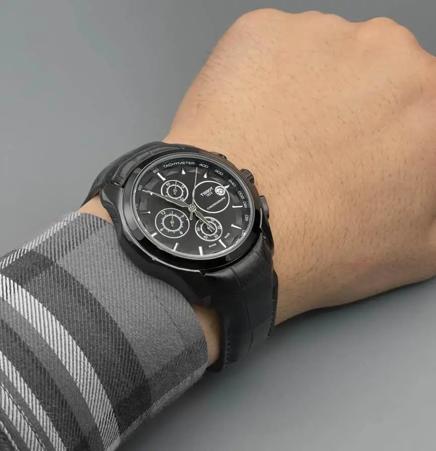 Tissot 1853 Men’s Black Traditional Premium Slim Leather strap upgraded model now Available
