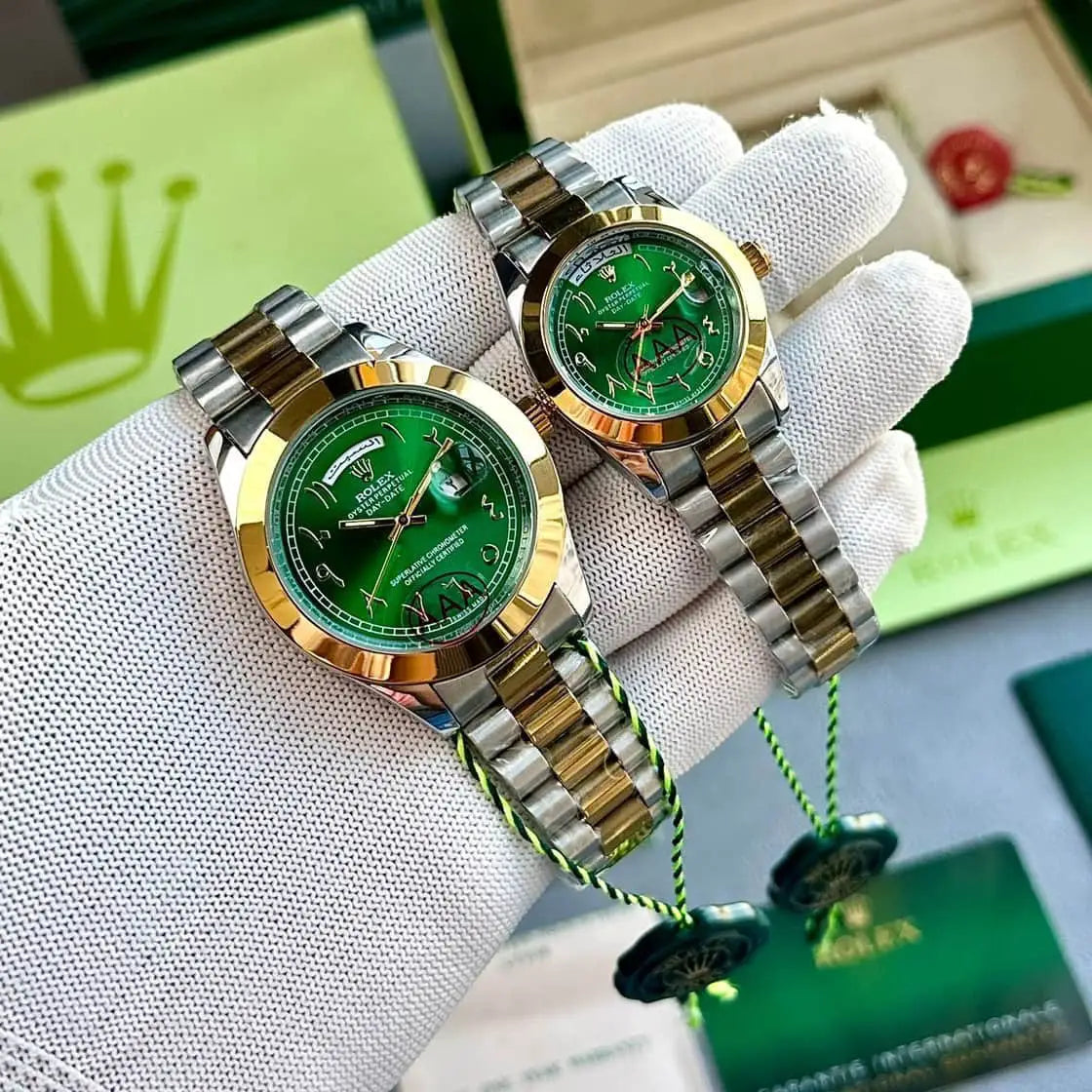 Rolex Arebic Dial For Couples