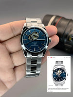 image, Tissot T-Classic T-complication Mechanical Manual-winding Open Dial Men’s Watch.
