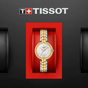 Tissot For her  Embodying perfect simplicity, the clean lines of the Tissot Flamingo watch make it beautifully pure. It is unfussy and trendy without trying to be – sure to never go out of style, this elegant piece of jewelry is set to be a classic.