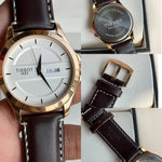 image, Tissot Day &amp; Date Brown
