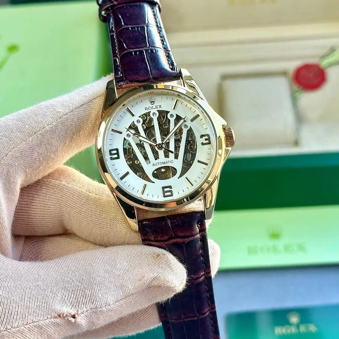 Rolex Automatic Golden Ring
