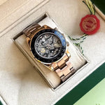 image, ROLEX DAYTONA SKELETON BLACK DIAL
